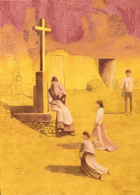 Marie Ban By the Cross