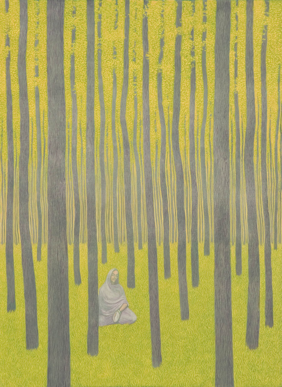Marie Ban Yellow Meditation