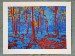 Blue Groove - Print - Marie Ban
