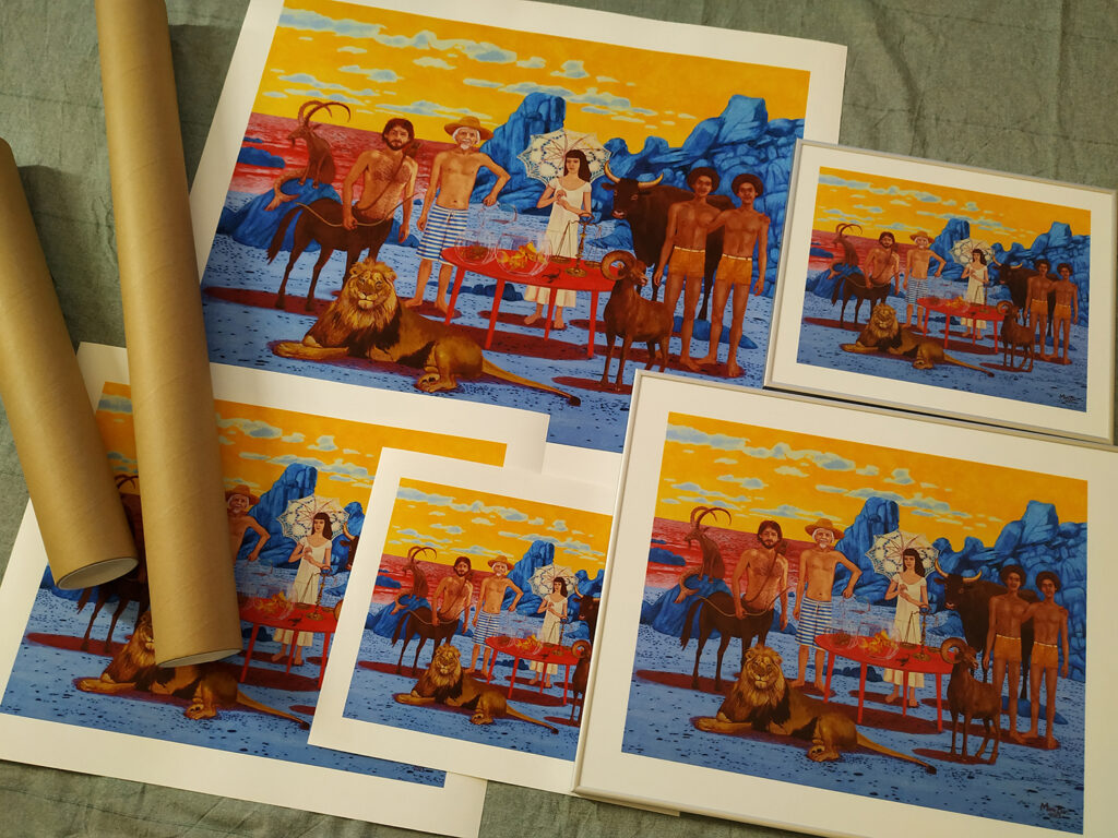 Zodiac prints