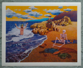The Desired Bath of the Voluptuary – signed Fine Art print