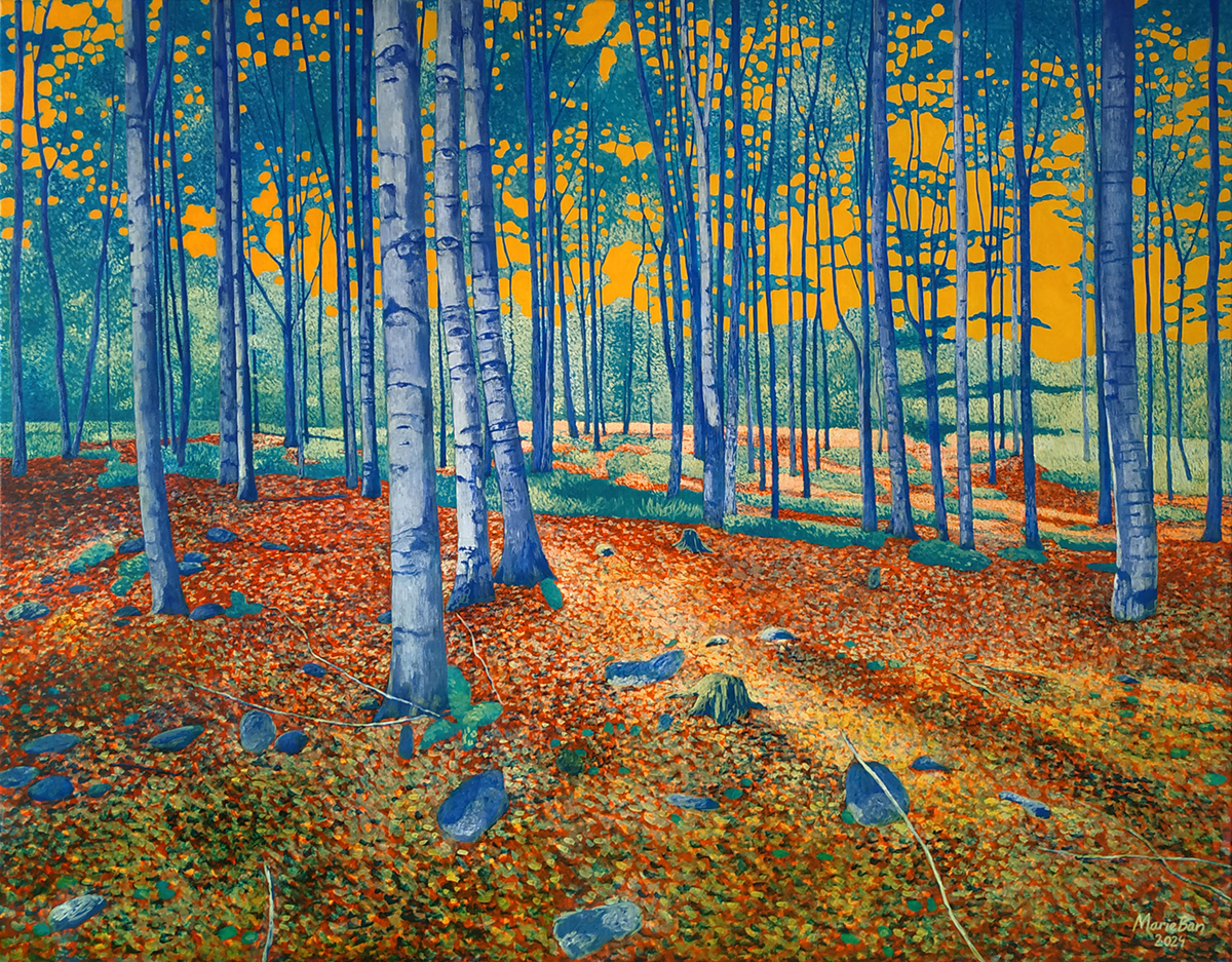 Stones in the Leaves - Marie Ban