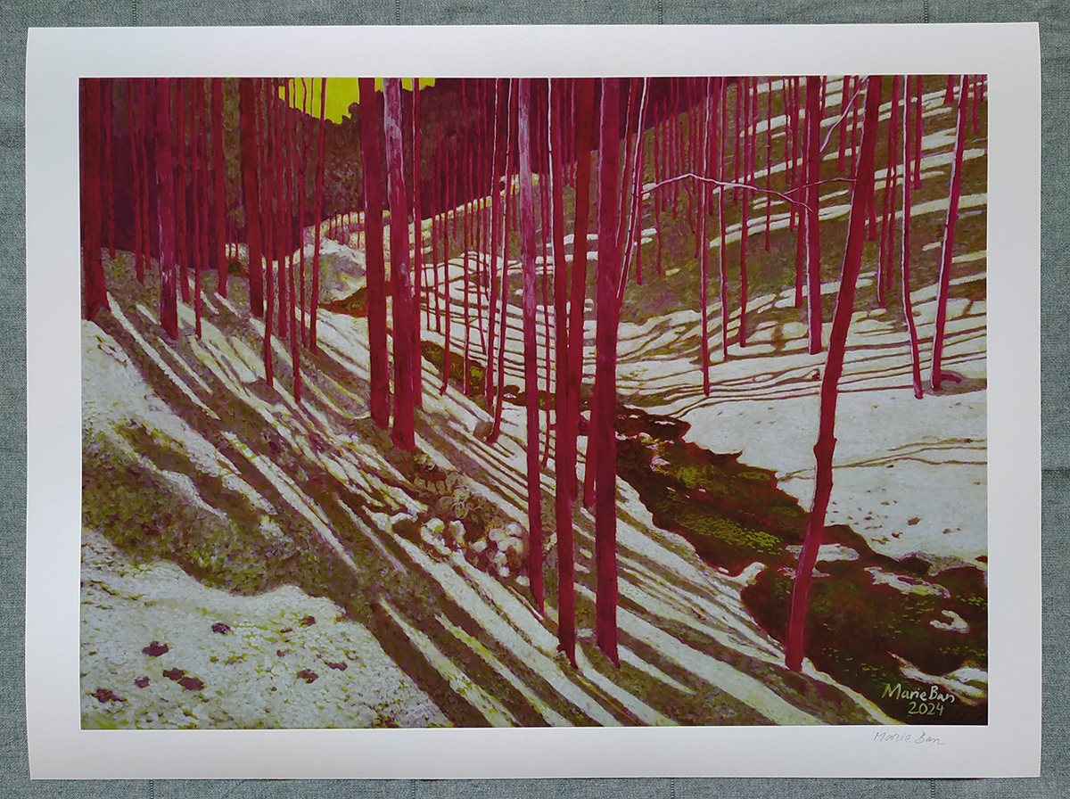 Hutský Stream - print - Marie Ban