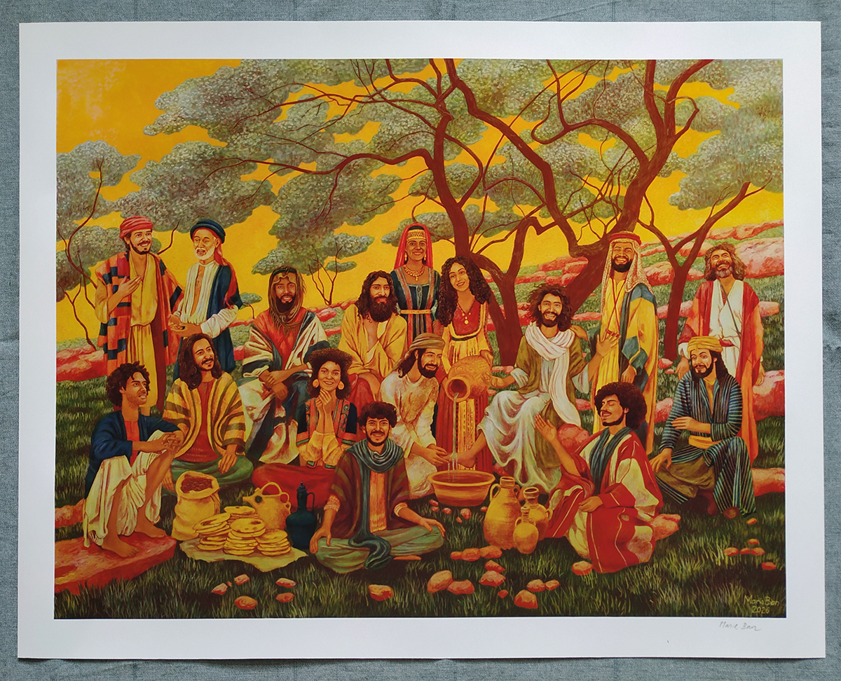 Galilee Gathering - print