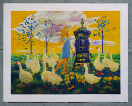 The Goose Girl - print