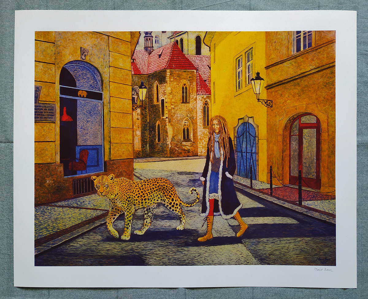 Yellow sisters - print
